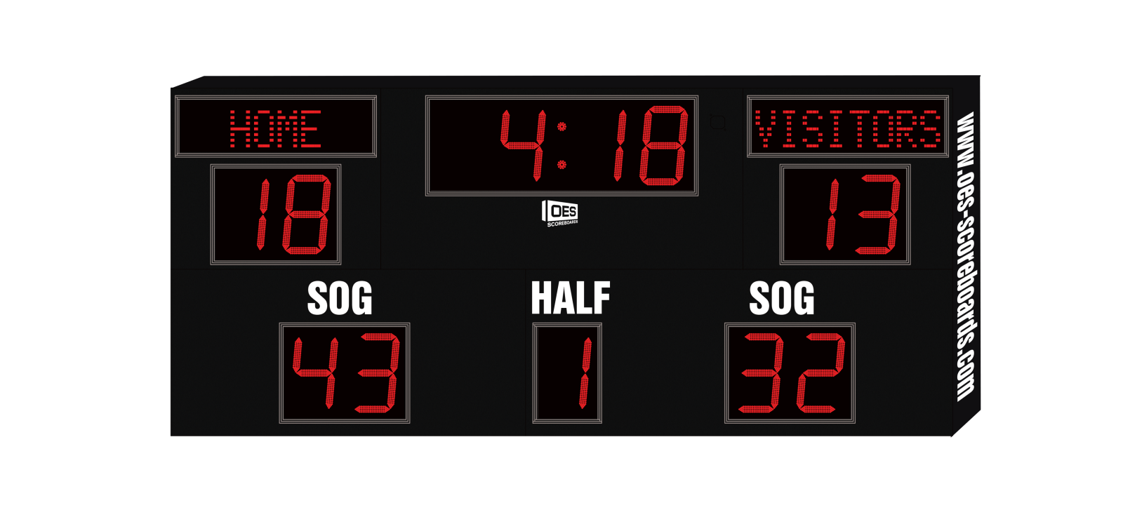 Scoreboard - M4018A - OES Scoreboards